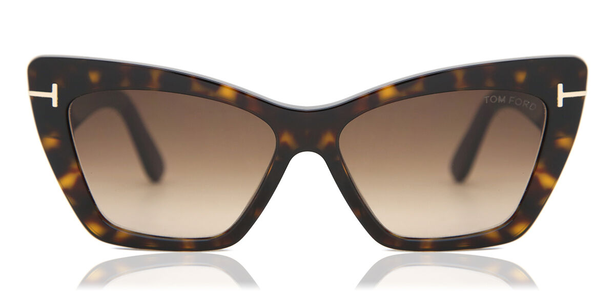 Image of Tom Ford FT0871 52F Óculos de Sol Tortoiseshell Feminino PRT