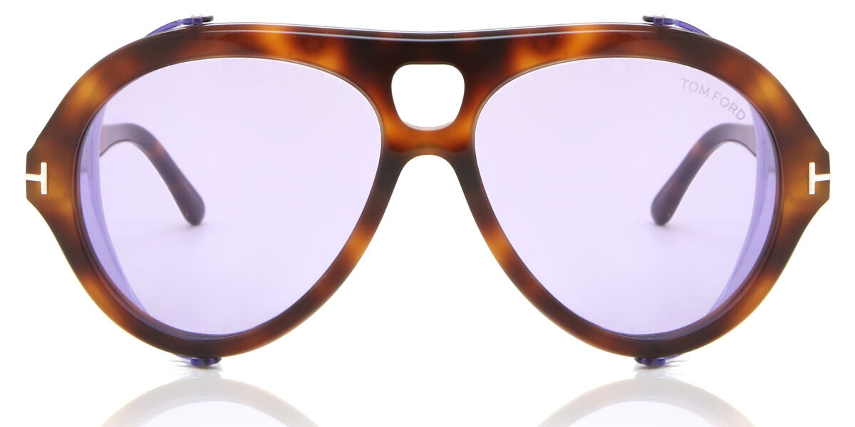 Image of Tom Ford FT0882 Neughman 53Y Óculos de Sol Tortoiseshell Masculino PRT