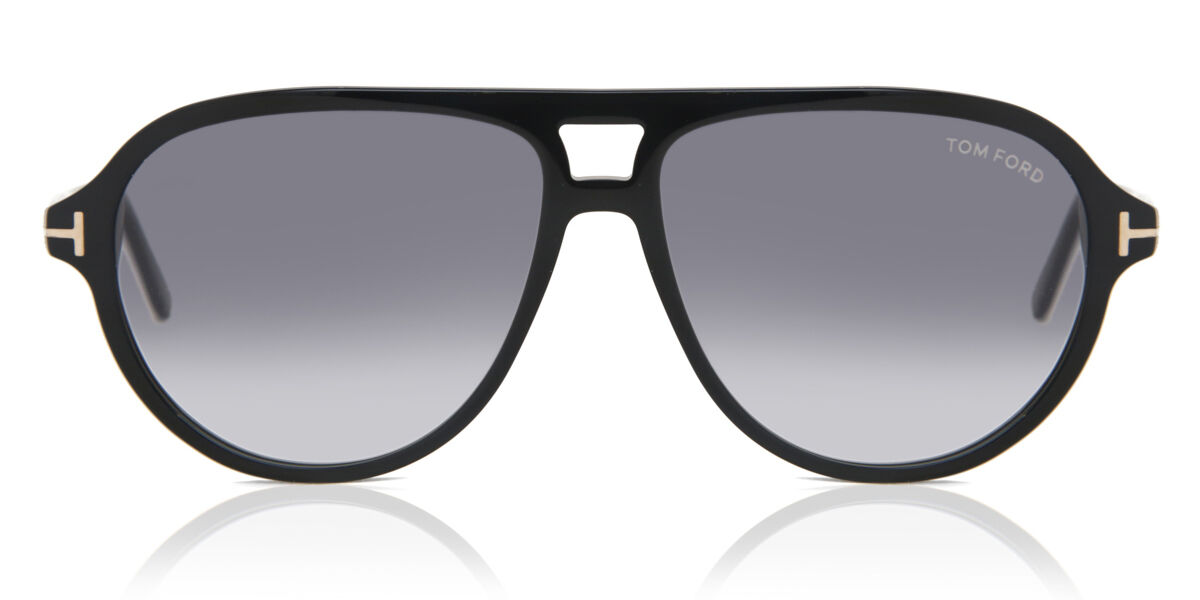 Image of Tom Ford FT0932 JEFFREY 01B Óculos de Sol Pretos Masculino PRT