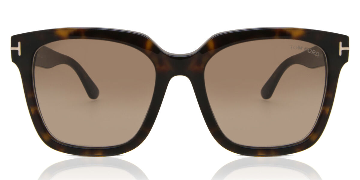 Image of Tom Ford FT0952 SELBY 52F Óculos de Sol Tortoiseshell Feminino PRT