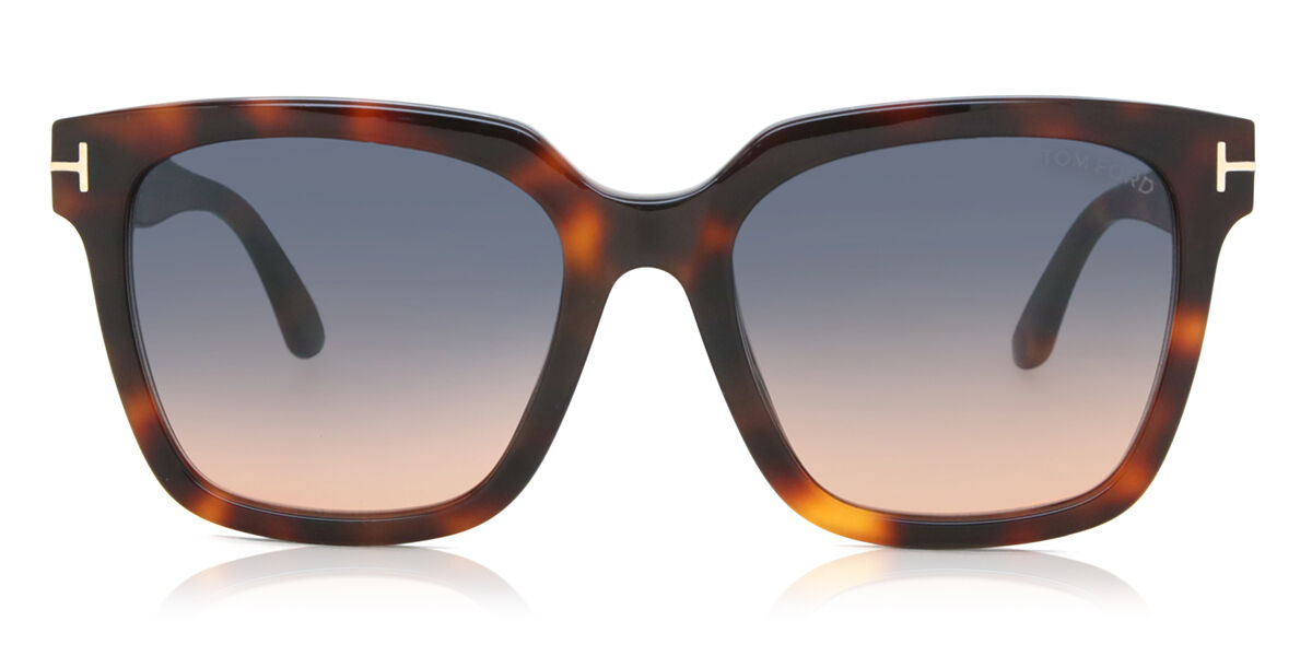 Image of Tom Ford FT0952 SELBY 53P Óculos de Sol Tortoiseshell Feminino PRT