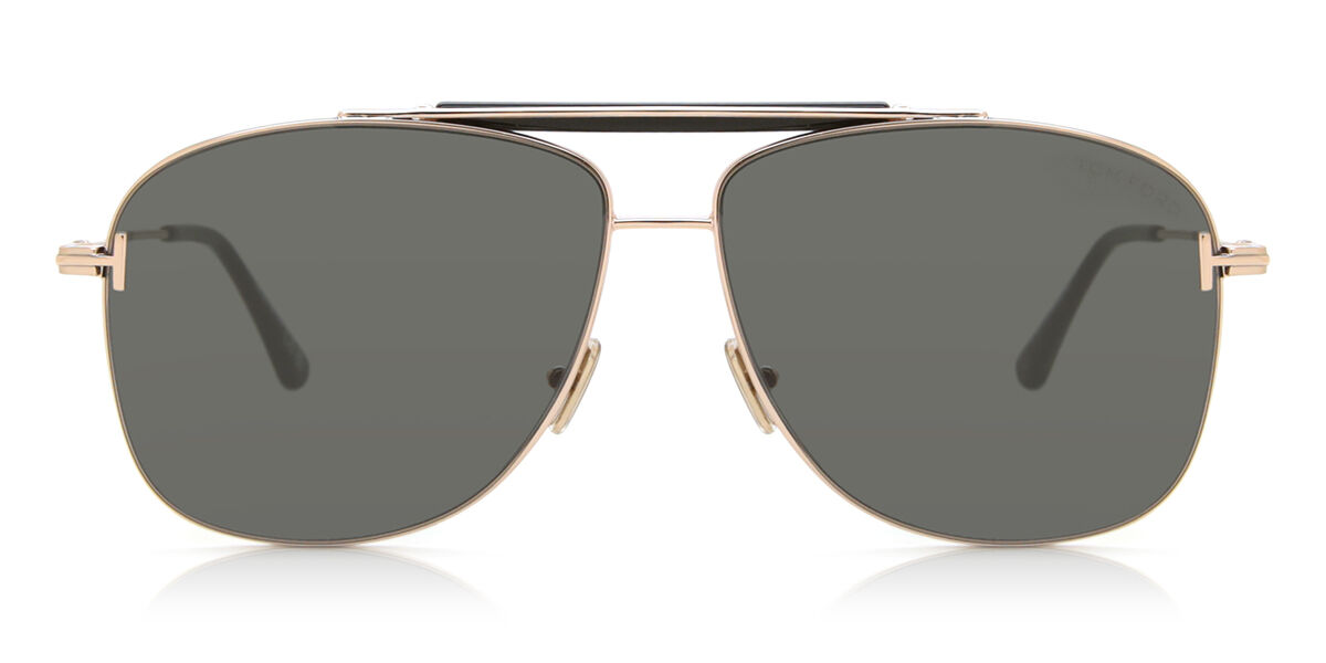 Image of Tom Ford FT1017 JADEN 28A Óculos de Sol Dourados Masculino PRT