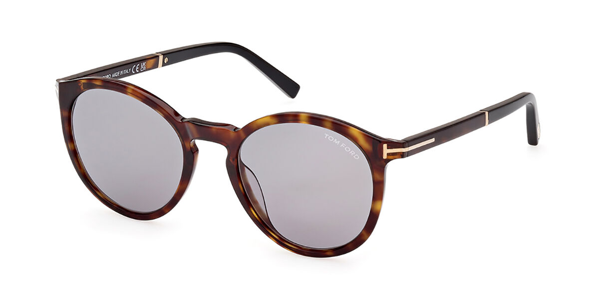 Image of Tom Ford FT1021 ELTON 52A Óculos de Sol Tortoiseshell Masculino BRLPT