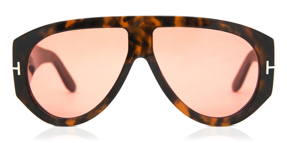 Image of Tom Ford FT1044 BRONSON 52S Óculos de Sol Tortoiseshell Masculino PRT