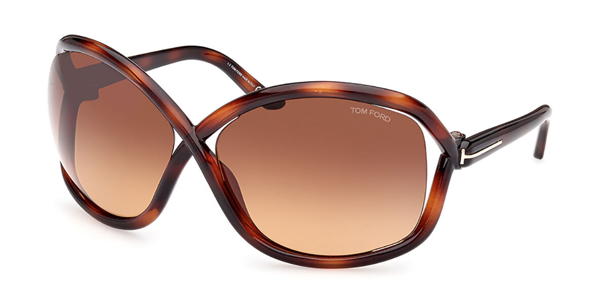 Image of Tom Ford FT1068 BETTINA 52F Óculos de Sol Tortoiseshell Feminino BRLPT