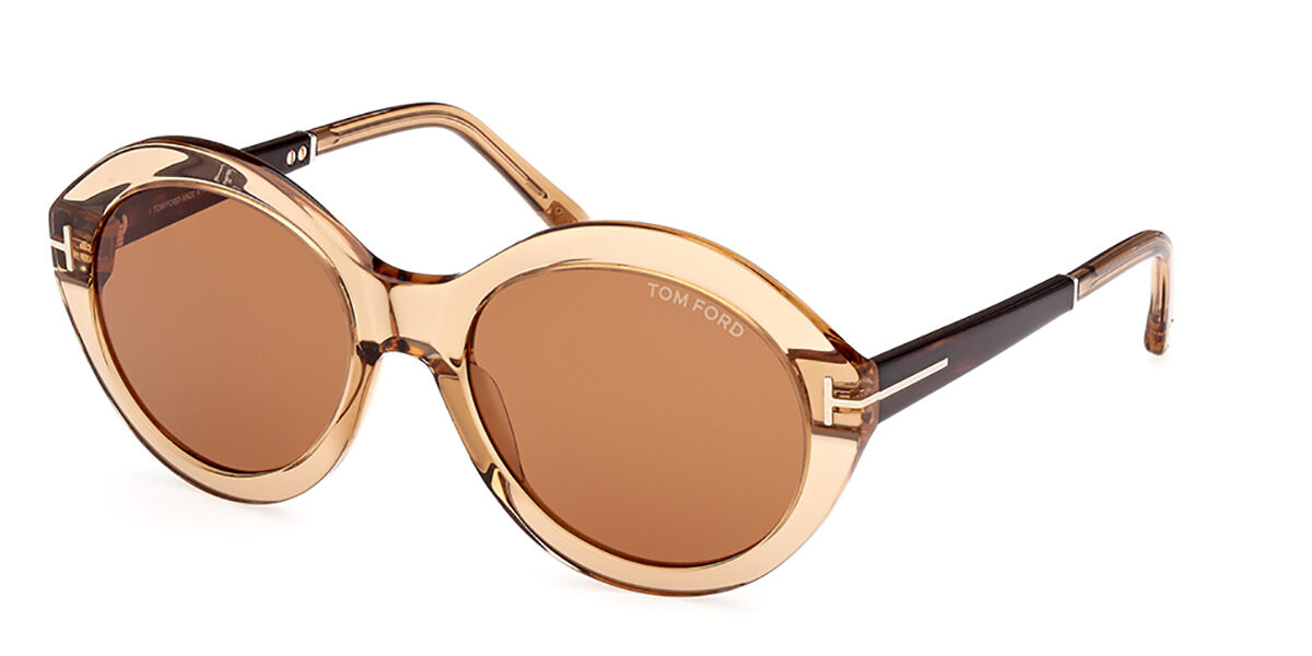 Image of Tom Ford FT1088 SERAPHINA 45E Óculos de Sol Marrons Feminino BRLPT