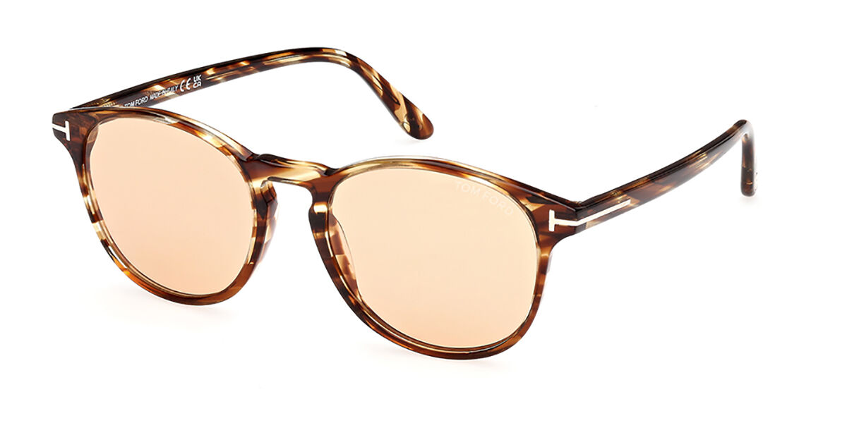 Image of Tom Ford FT1097 LEWIS 55E Óculos de Sol Tortoiseshell Masculino PRT