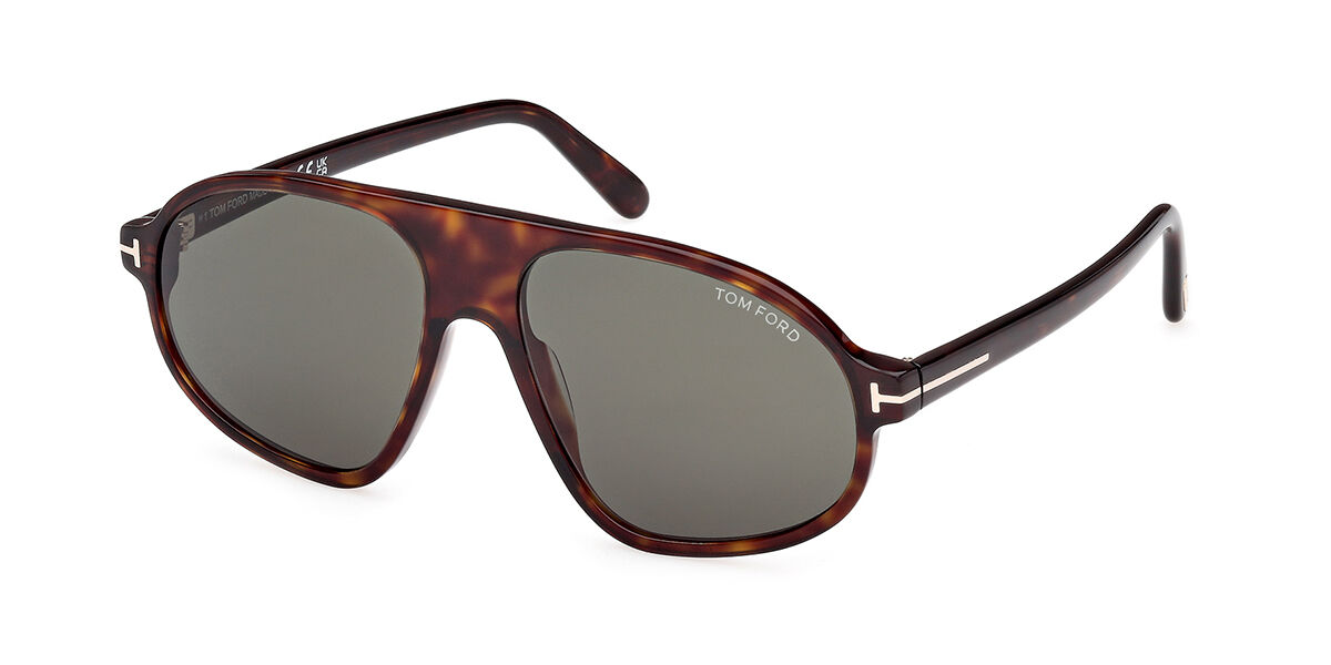 Image of Tom Ford FT1178 EROL 52N Óculos de Sol Masculino Tortoiseshell BRLPT