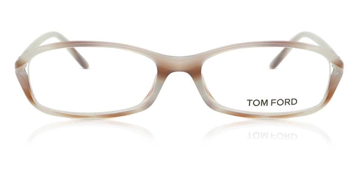 Image of Tom Ford FT5019 Q88 Óculos de Grau Brancos Feminino BRLPT