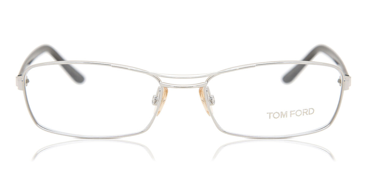 Image of Tom Ford FT5024 751 Óculos de Grau Prata Masculino PRT