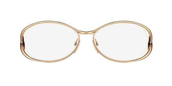 Image of Tom Ford FT5059 E69 56 Guldiga Glasögon (Endast Båge) Kvinna SEK