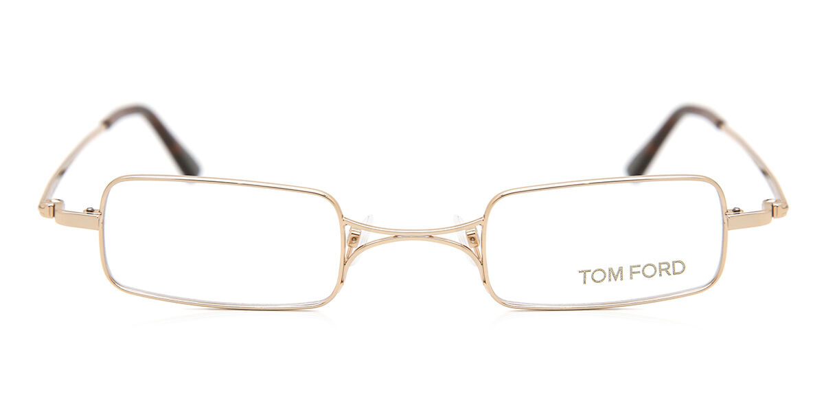 Image of Tom Ford FT5170 028 42 Złote Męskie Okulary Korekcyjne PL