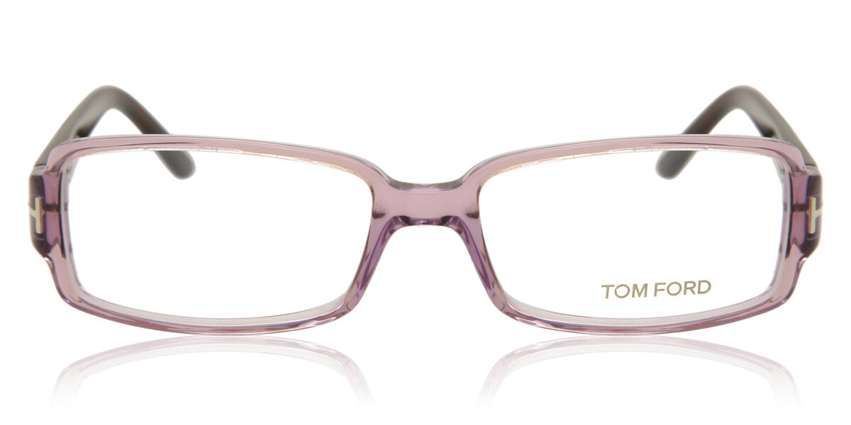 Image of Tom Ford FT5185 080 55 Lunettes De Vue Homme Purple (Seulement Monture) FR