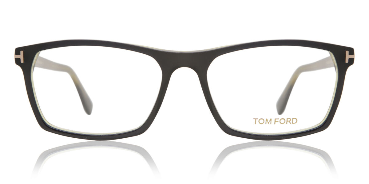 Image of Tom Ford FT5295 098 Óculos de Grau Pretos Masculino BRLPT