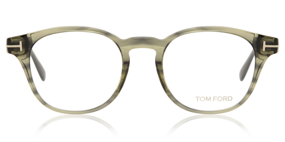 Image of Tom Ford FT5400 098 Óculos de Grau Verdes Masculino BRLPT