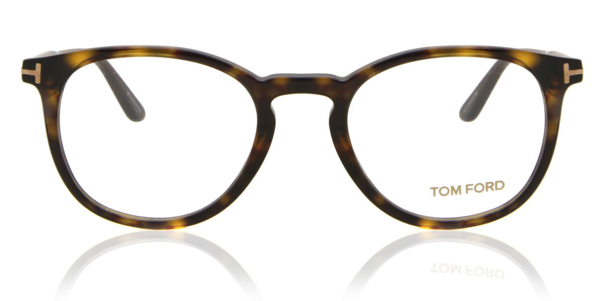 Image of Tom Ford FT5401 052 Óculos de Grau Tortoiseshell Masculino PRT