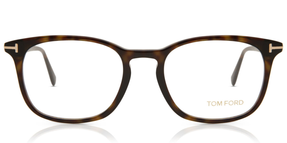 Image of Tom Ford FT5505 052 Óculos de Grau Tortoiseshell Masculino BRLPT