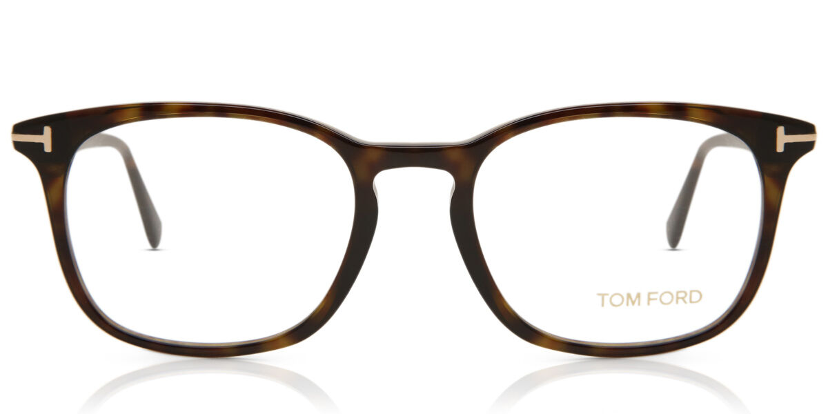 Image of Tom Ford FT5505 052 50 Tortoiseshell Męskie Okulary Korekcyjne PL