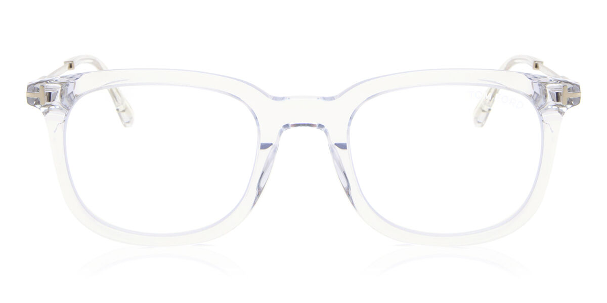 Image of Tom Ford FT5904-B Azuis-Light Block 026 Óculos de Grau Transparentes Masculino PRT