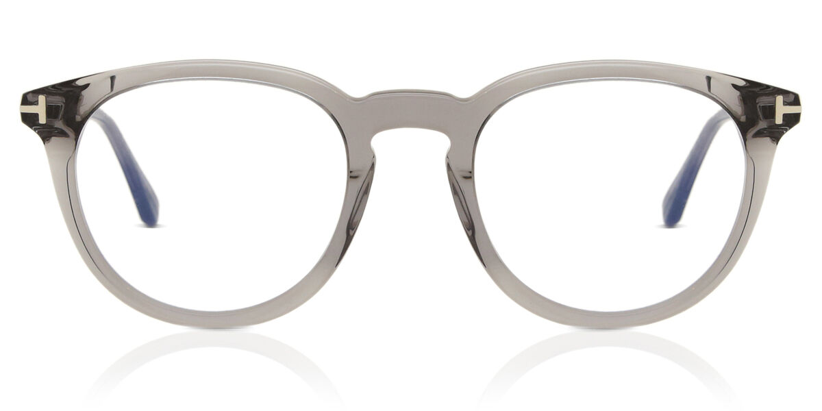 Image of Tom Ford FT5905-B Azuis-Light Block 020 Óculos de Grau Transparentes Masculino BRLPT