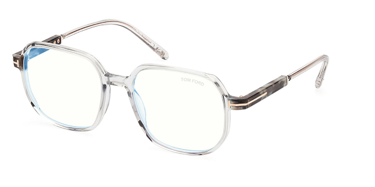 Image of Tom Ford FT5911-B Azuis-Light Block 020 Óculos de Grau Transparentes Feminino BRLPT