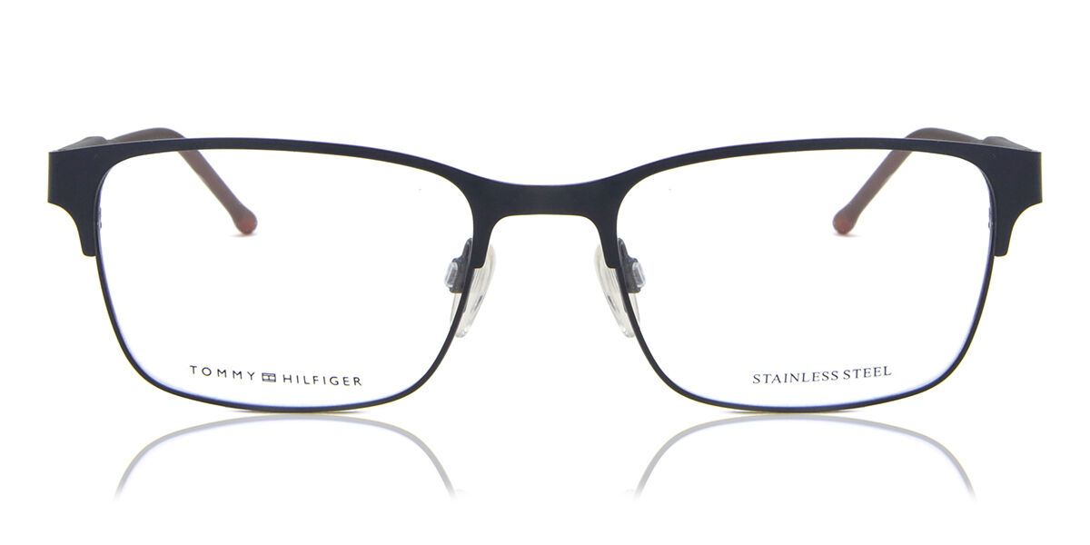 Image of Tommy Hilfiger TH 1396 R1W Óculos de Grau Azuis Masculino BRLPT