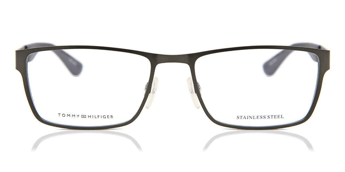 Image of Tommy Hilfiger TH 1543 R80 Óculos de Grau Cinzas Masculino BRLPT