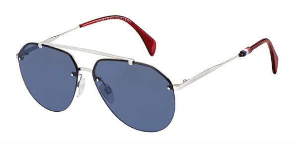 Image of Tommy Hilfiger TH 1598/S 010/KU Óculos de Sol Cinzas Masculino PRT