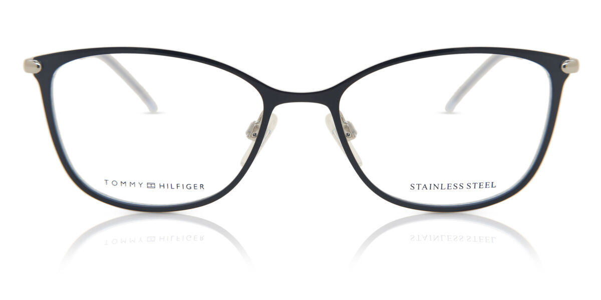 Image of Tommy Hilfiger TH 1637 ECJ 53 Niebieskie Damskie Okulary Korekcyjne PL