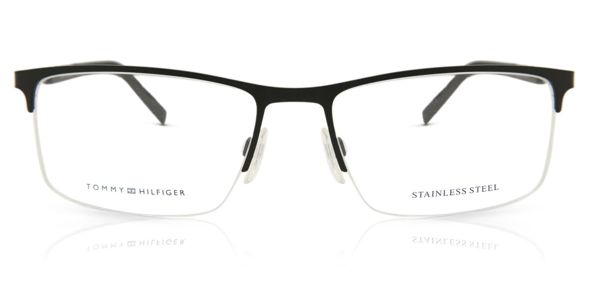 Image of Tommy Hilfiger TH 1692 BSC 57 Czarne Męskie Okulary Korekcyjne PL