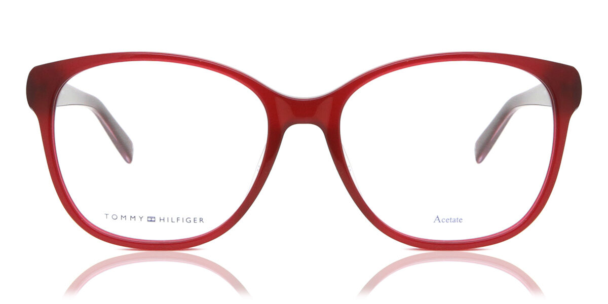 Image of Tommy Hilfiger TH 1780 DXL Óculos de Grau Vinho Feminino BRLPT