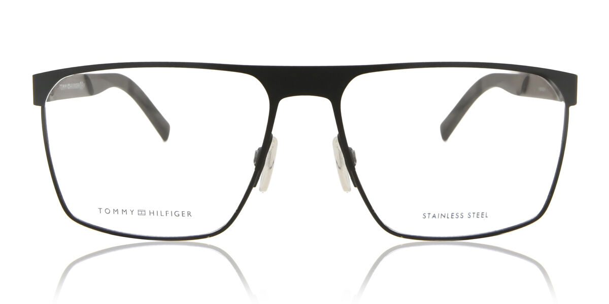 Image of Tommy Hilfiger TH 1861 003 Óculos de Grau Pretos Masculino BRLPT