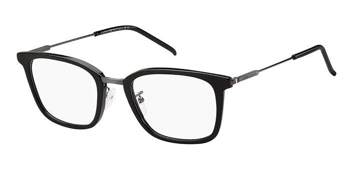 Image of Tommy Hilfiger TH 1869/F Asian Fit 807 Óculos de Grau Pretos Masculino PRT