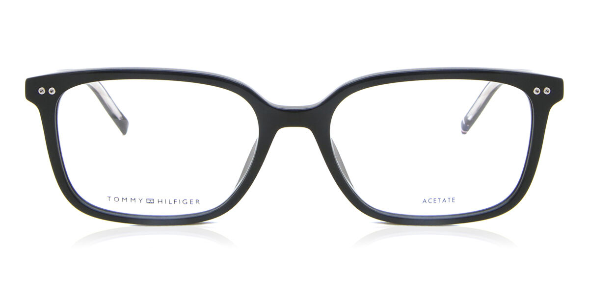 Image of Tommy Hilfiger TH 1870/F Formato Asiático 807 Óculos de Grau Pretos Masculino BRLPT