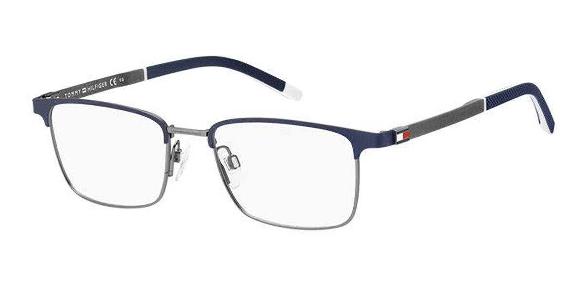 Image of Tommy Hilfiger TH 1919 FLL 53 Niebieskie Męskie Okulary Korekcyjne PL