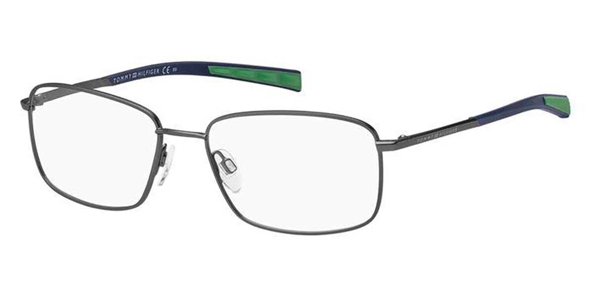 Image of Tommy Hilfiger TH 1953 R80 55 Srebrne Meskie Okulary Korekcyjne PL