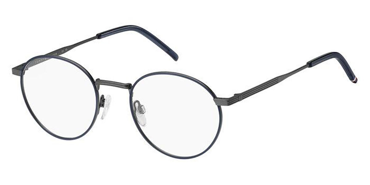 Image of Tommy Hilfiger TH 1986 FLL 50 Niebieskie Męskie Okulary Korekcyjne PL