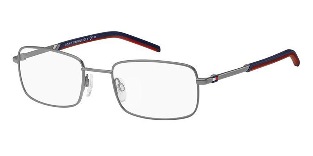 Image of Tommy Hilfiger TH 1992 R81 52 Srebrne Męskie Okulary Korekcyjne PL