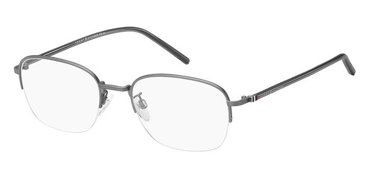 Image of Tommy Hilfiger TH 2012/F Asian Fit R81 Óculos de Grau Prata Masculino PRT