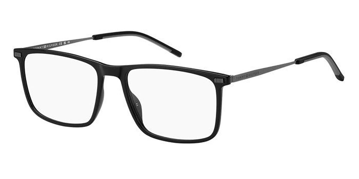 Image of Tommy Hilfiger TH 2018 807 56 Czarne Męskie Okulary Korekcyjne PL