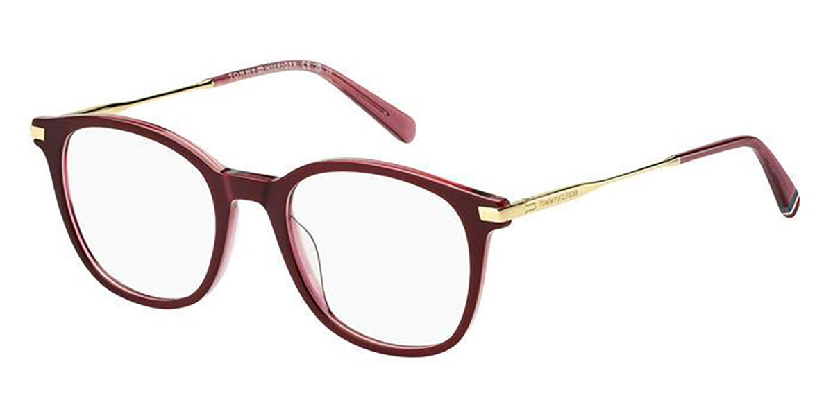 Image of Tommy Hilfiger TH 2050 0T5 50 Burgundy Damskie Okulary Korekcyjne PL