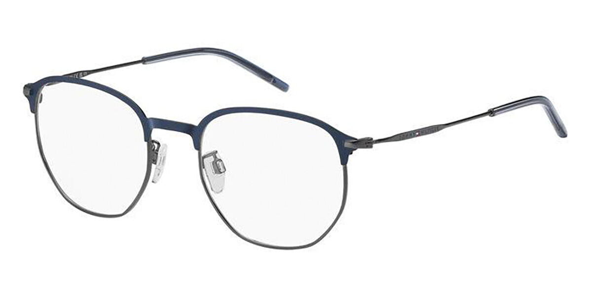 Image of Tommy Hilfiger TH 2063/F Asian Fit H2T Óculos de Grau Azuis Masculino PRT