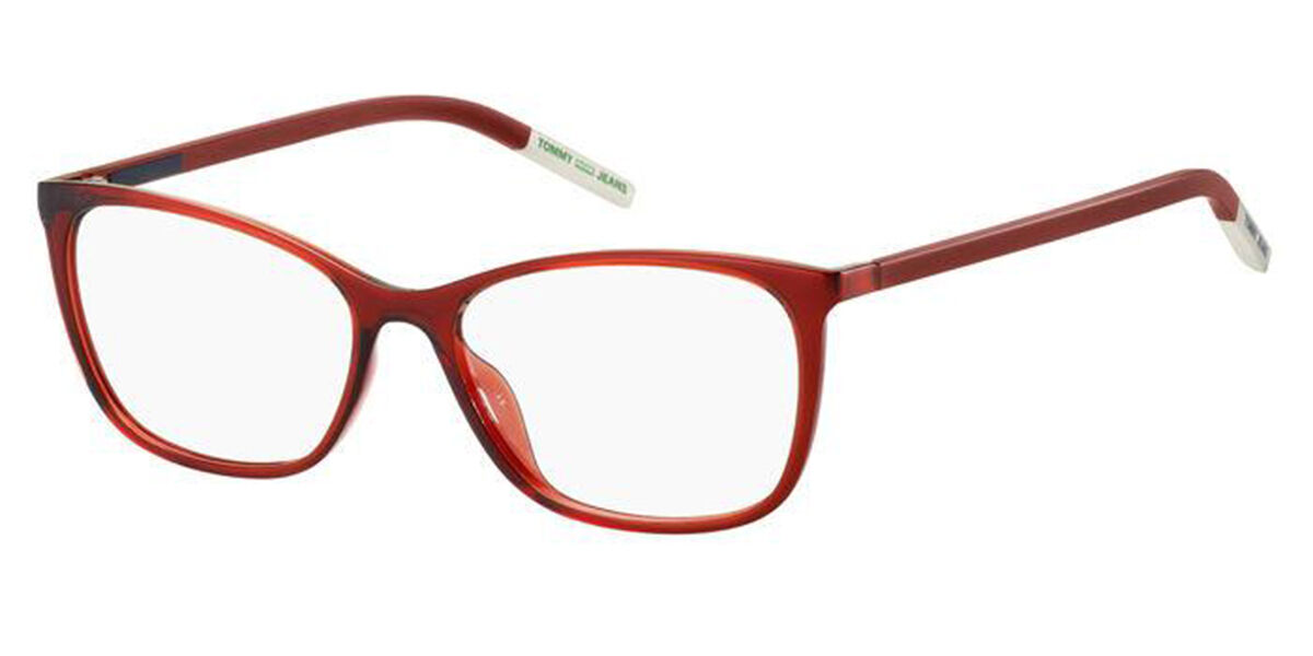 Image of Tommy Hilfiger TJ 0020 C9A 54 Czerwone Męskie Okulary Korekcyjne PL