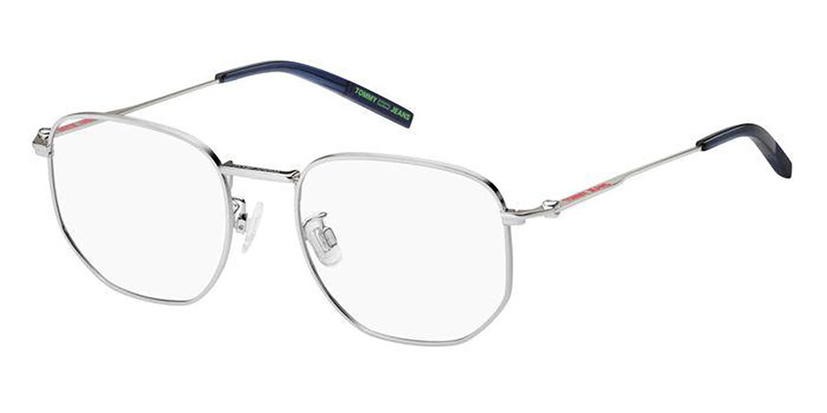 Image of Tommy Hilfiger TJ 0076 010 Óculos de Grau Prata Masculino PRT