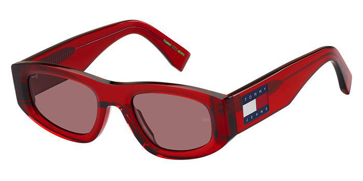 Image of Tommy Hilfiger TJ 0087/S C9A/4S Óculos de Sol Vermelhos Masculino PRT