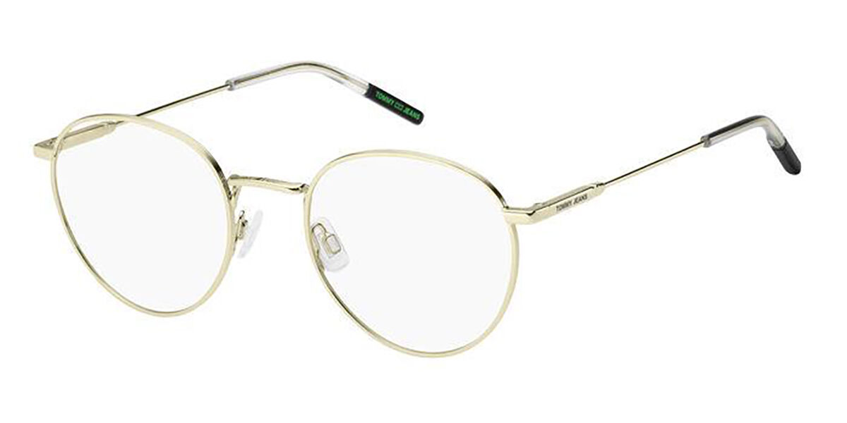 Image of Tommy Hilfiger TJ 0089 J5G 48 Złote Męskie Okulary Korekcyjne PL