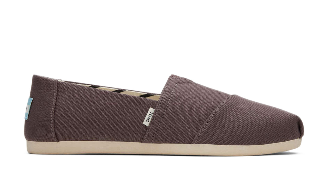 Image of Toms Alpargata Ash Recycled Cotton Canvas Wmn US