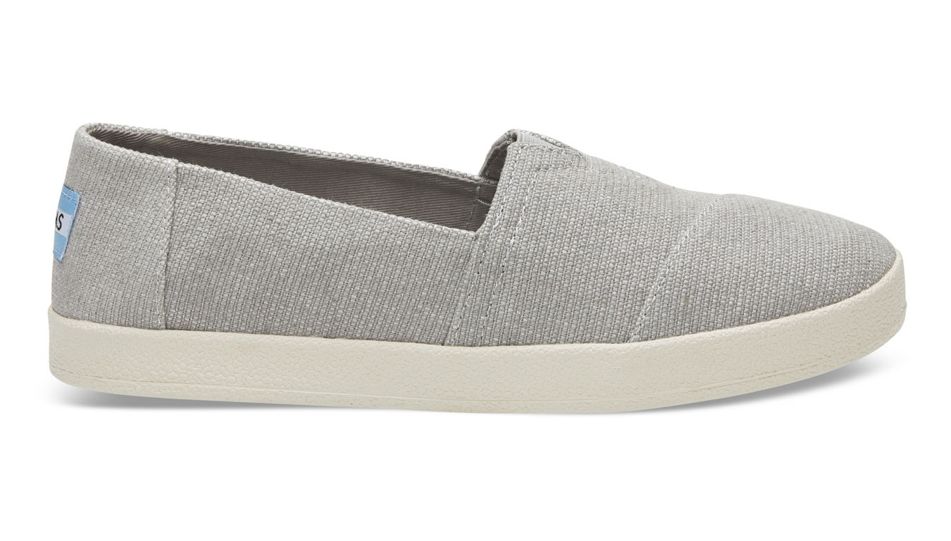 Image of Toms Drizzle Grey Heavy Canvas HU