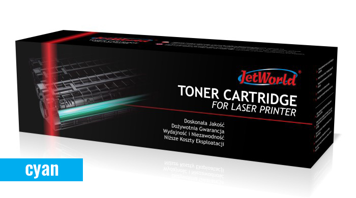 Image of Toner cartridge JetWorld Cyan Ricoh SP C220 replacement 406053 CZ ID 418338
