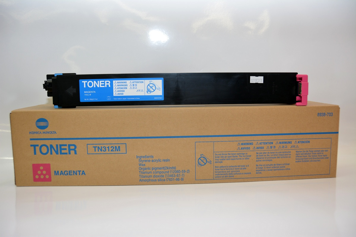 Image of Toner zamiennik Konica Minolta TN312M purpurowy (magenta) PL ID 8514